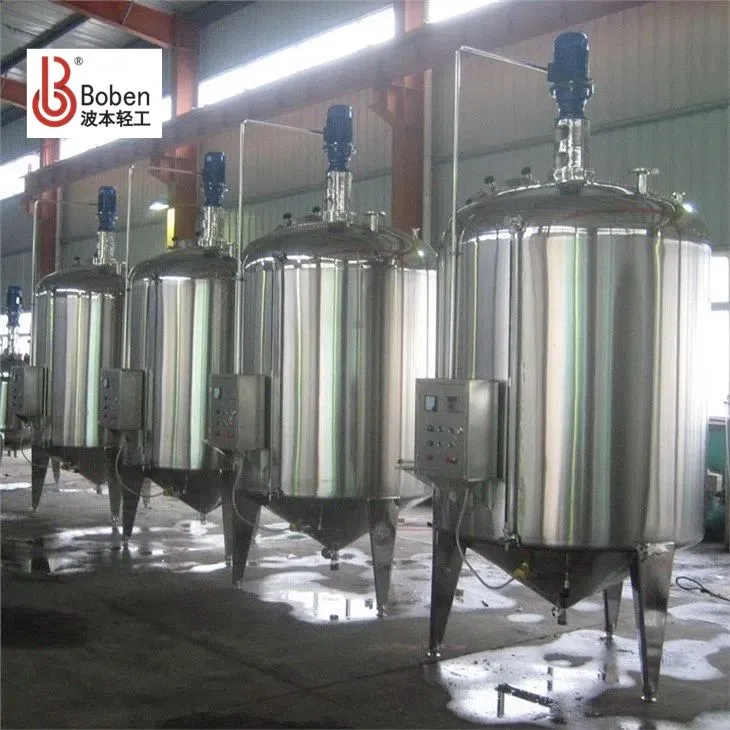 Stainless Steel Blending Tanks